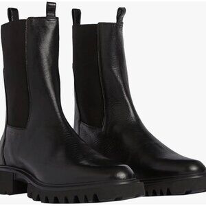 AllSaints Women's Hallie Mid Calf Boot